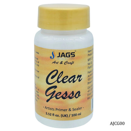 Artist Jags Gesso Clear 100ml AJCG00