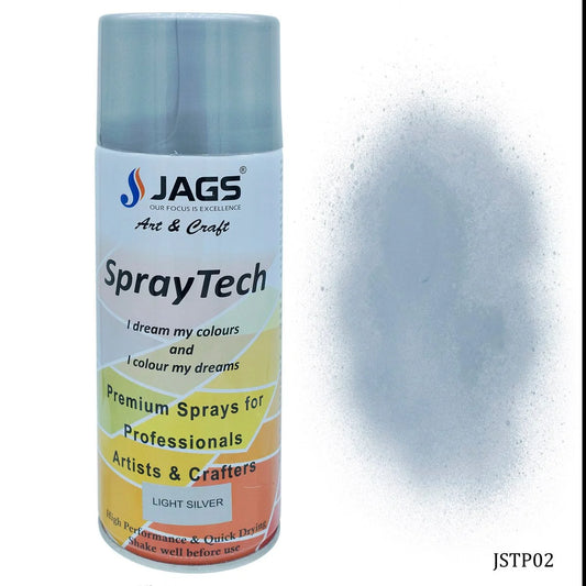 Jags Spray Tech Paint 400ml Silver JSTP02