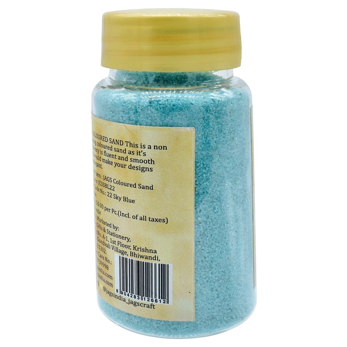 Jags Coloured Sand 160Gms Sky Blue No 22 JCSSBL22