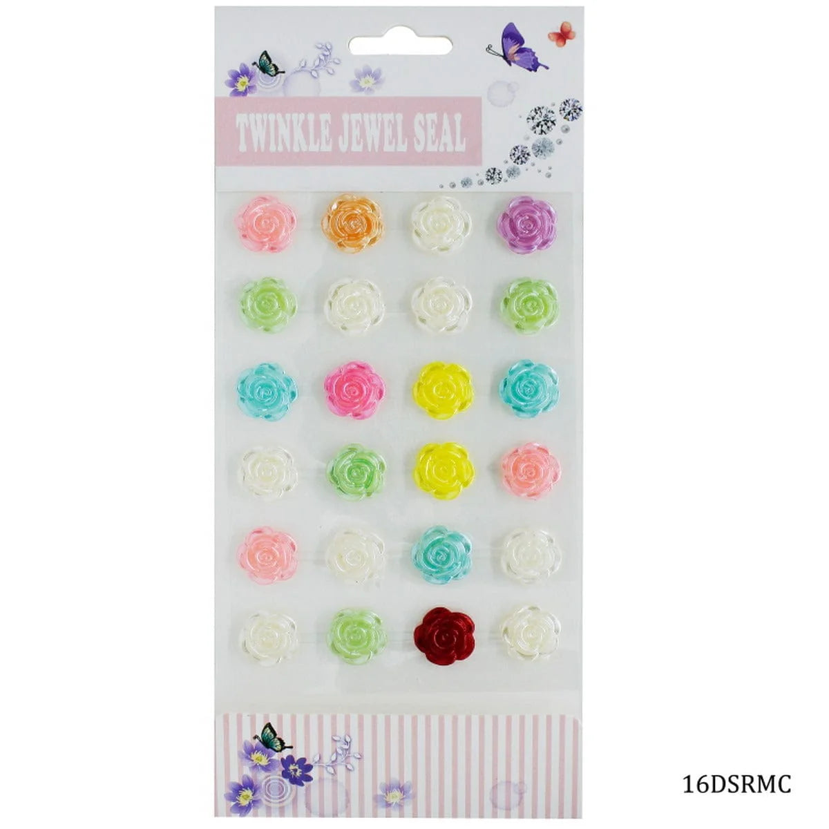 3D Flower Sticker