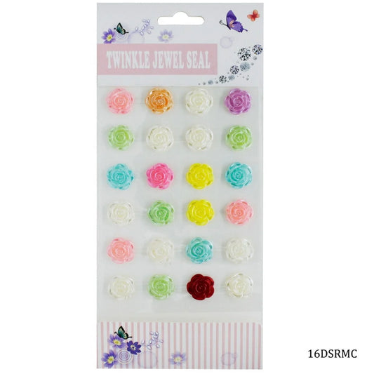 3D Flower Sticker