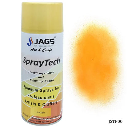 Jags Spray Tech Paint 400ml K.T Gold JSTP36