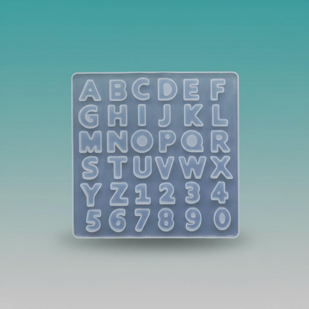JAGS Silicone Mould A-Z and 0-9 36 Small SMABCDSS by Gifthubmart