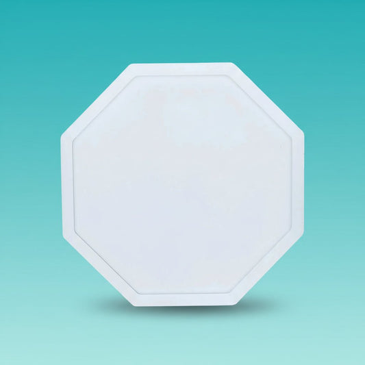 JAGS Silicone Mould Octagon 8 Curve Coaster by Gifthubmart