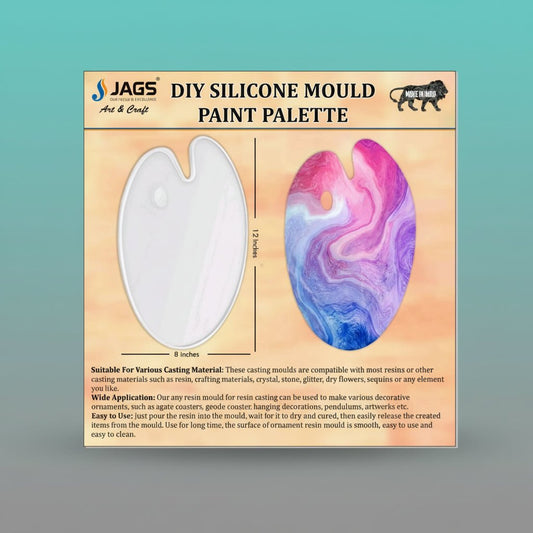 JAGS Silicone Mould Painting Tray by Gifthubmart