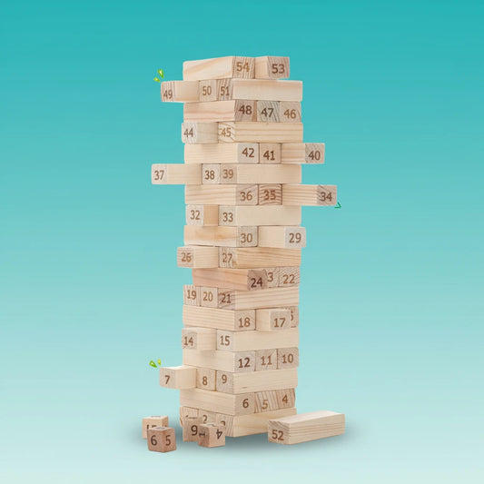 Jenga Tumbling Tower Chanak by Gift Hub Mart