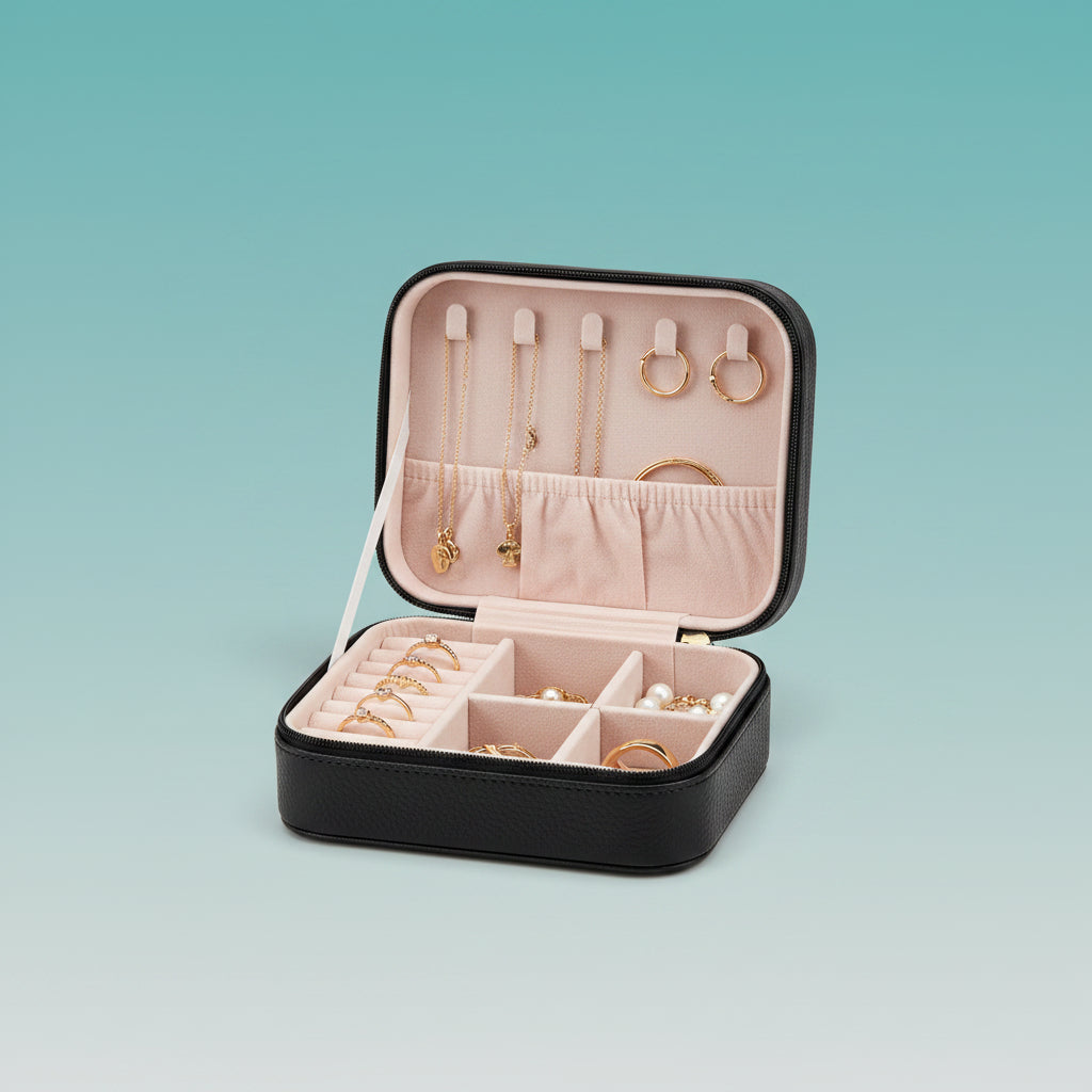 Jewellery Box Black by Gifthubmart