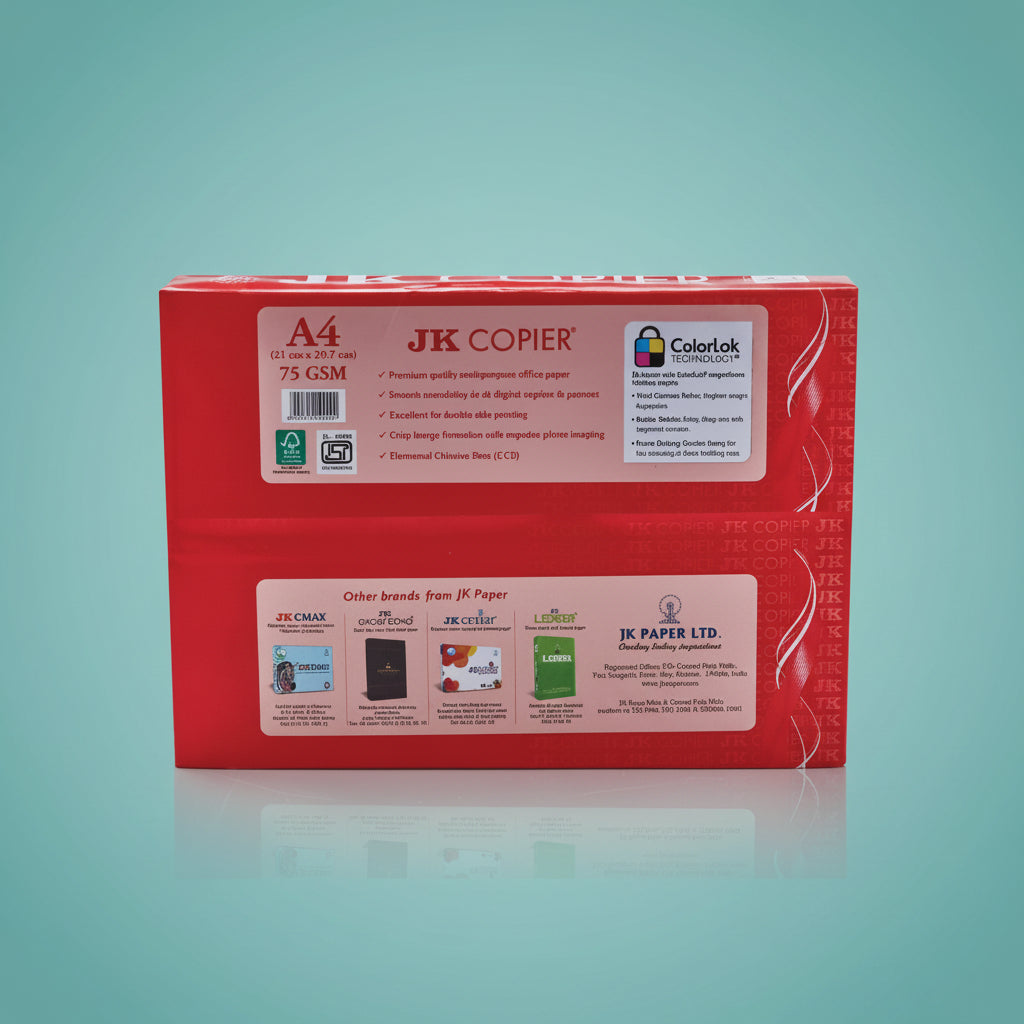 JK Copier 75 GSM A4 Paper by Gifthubmart