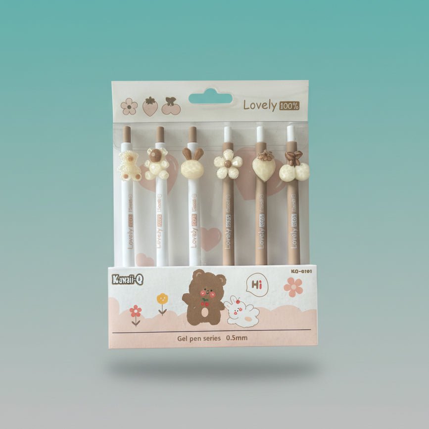 Kawaii Gel Pen Assorted by Gifthubmart
