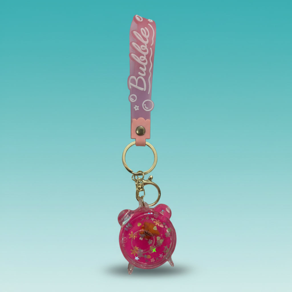 Key Chain Gel- Bubble by Gift Hub Mart