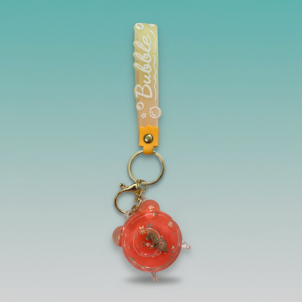 Key Chain Gel- Bubble by Gift Hub Mart