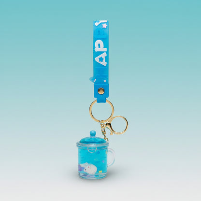 Key Chain Gel- Happy by Gift Hub Mart