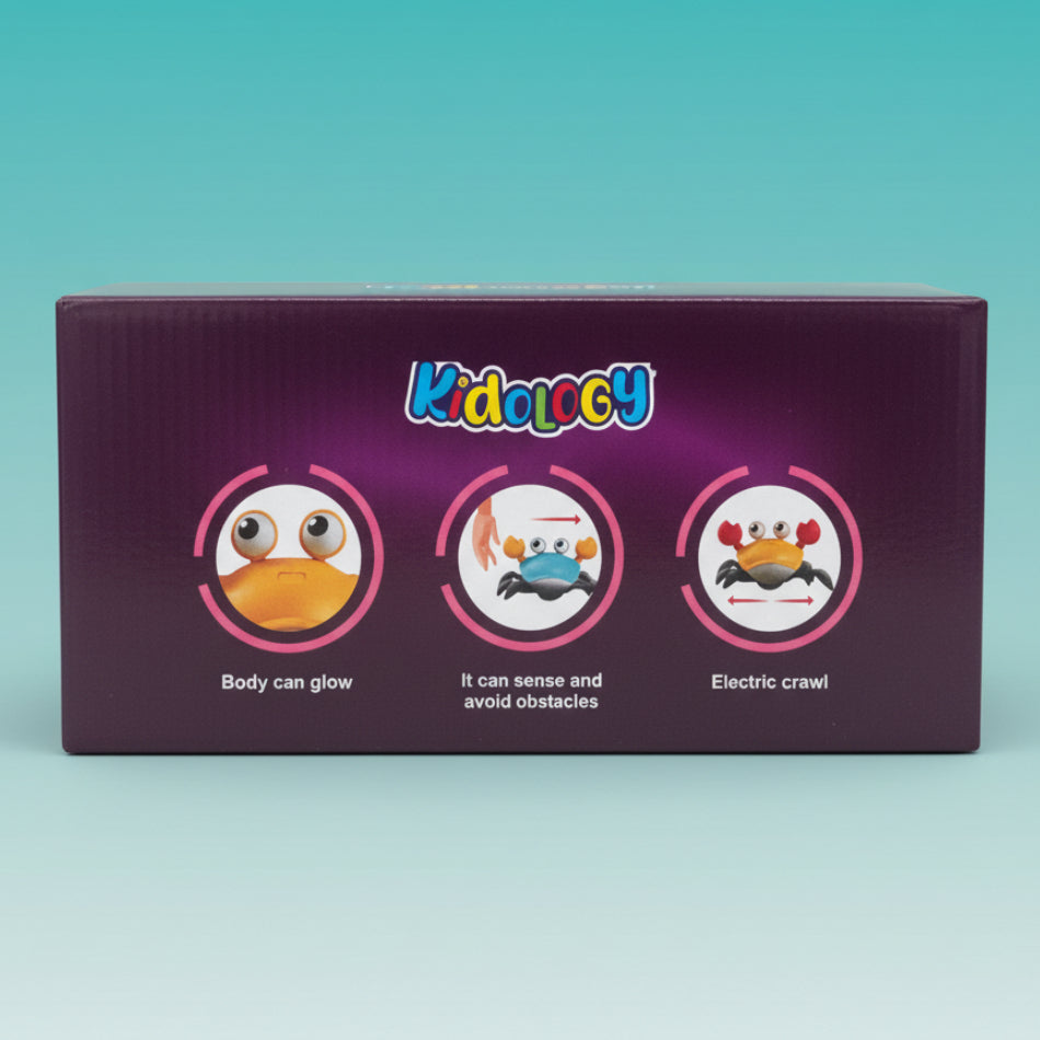 Kidology Electric Induction Cute Crab 3+ by Gift Hub Mart