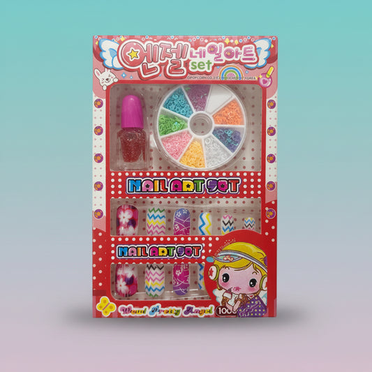 Kids Nail Art Set by Gift Hub Mart