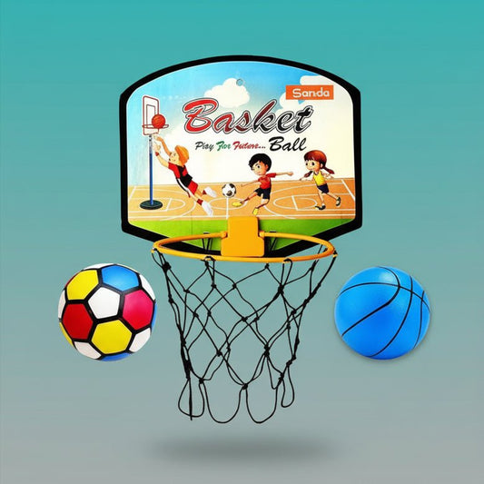 Krocie Toys Basket Ball Set Wall Mount by Gifthubmart