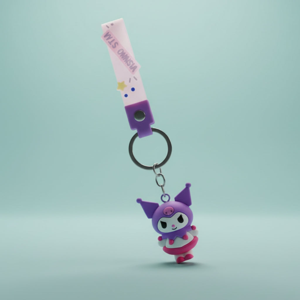 Kuromi Keychain- Wishing Star by Gift Hub Mart