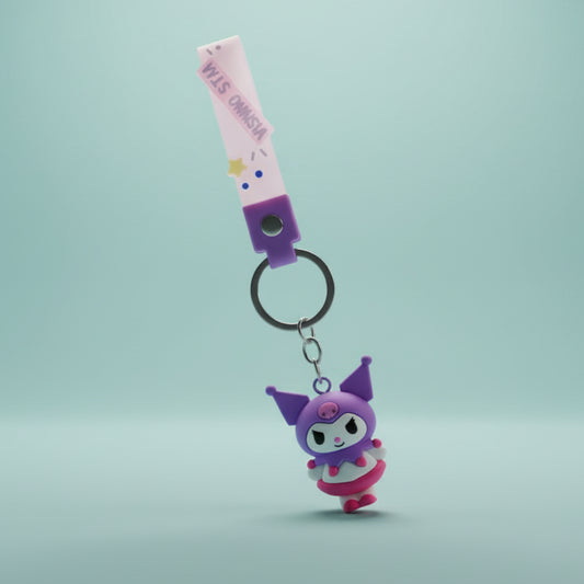 Kuromi Keychain- Wishing Star by Gift Hub Mart