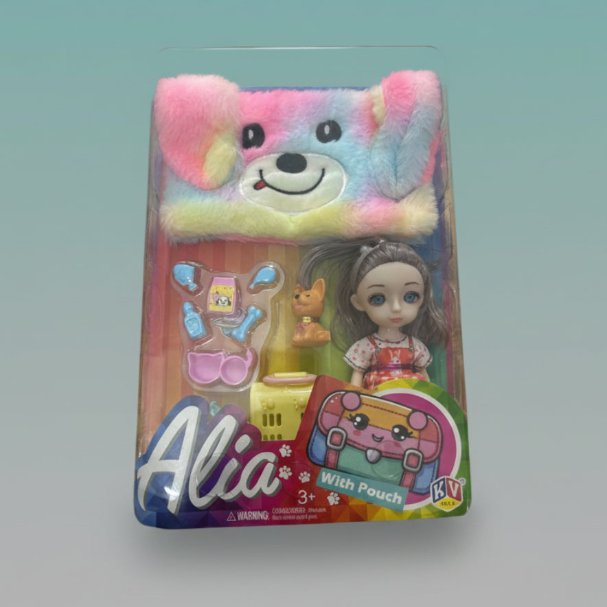 KV Alia Pouch Doll 3+ by Gift Hub Mart