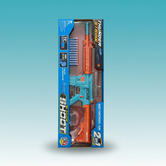 KV Thunder Strike Gel Bullet Gun- 4+ by Gift Hub Mart