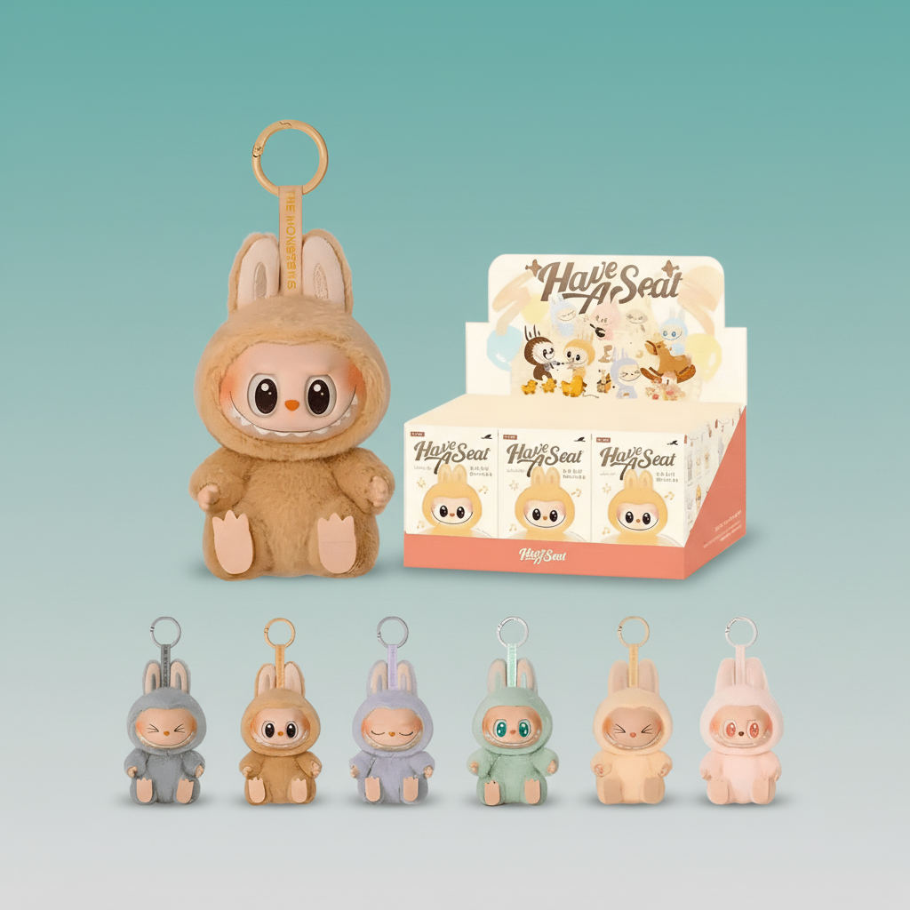 Labubu Doll Have a Seat by Gift Hub Mart