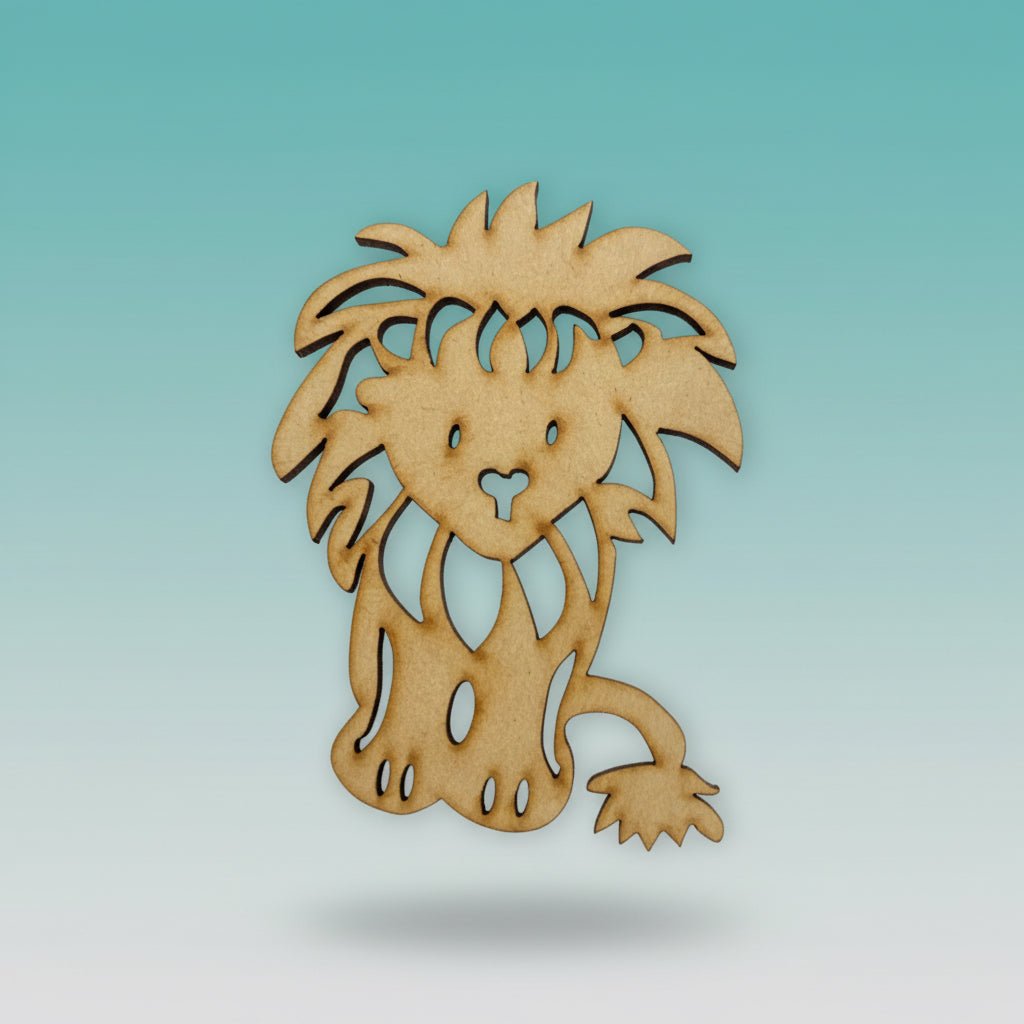 Laser Cut MDF Painting - Lion King by Gift Hub Mart