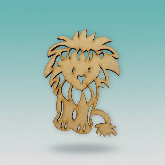 Laser Cut MDF Painting - Lion King by Gift Hub Mart