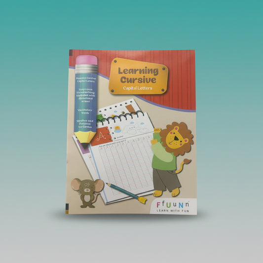 Learning Cursive Capital Letter by Gift Hub Mart