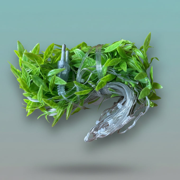 LED 10 Curtain Light Leaf by Gifthubmart