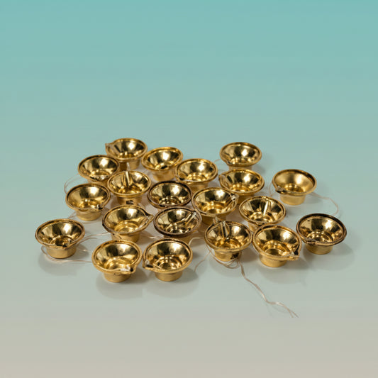 Led Light - 17 Diya Rope by Gift Hub Mart