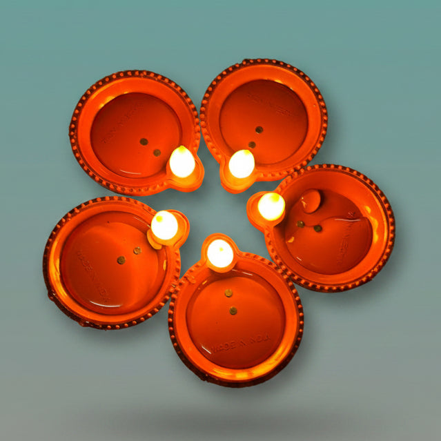 LED Water Diyas by Gifthubmart