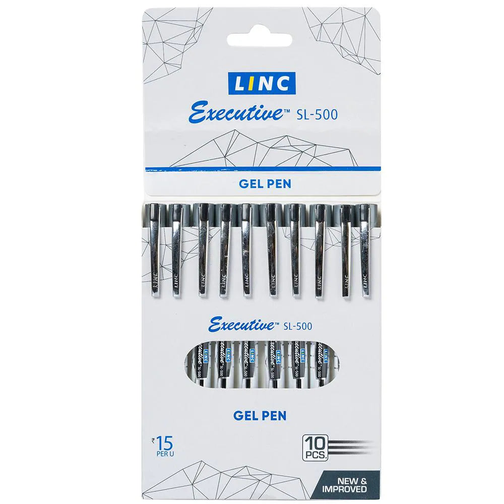 Linc Executive SL500 Gel Pen (Black)