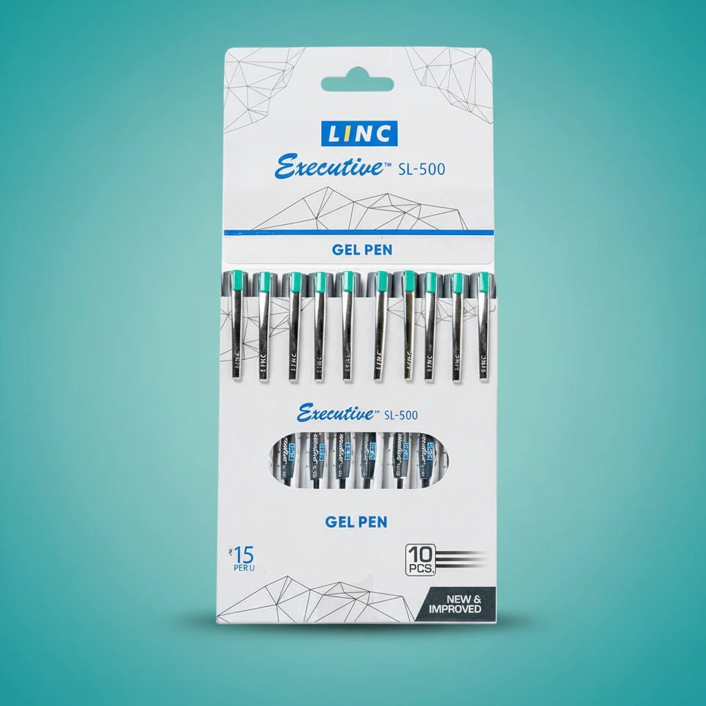 Linc Executive SL500 Gel Pen Green by Gifthubmart