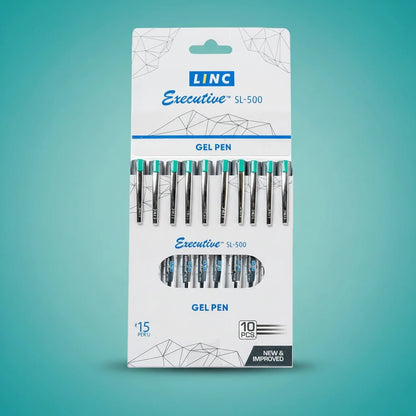 Linc Executive SL500 Gel Pen Green by Gifthubmart