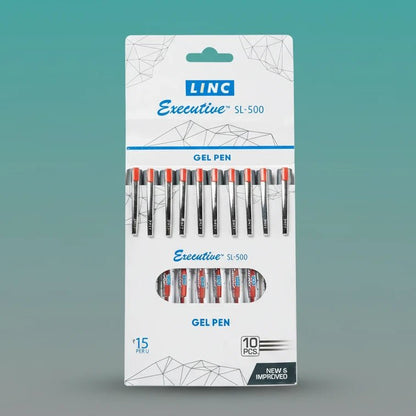Linc Executive SL500 Gel Pen (Red) by Gifthubmart