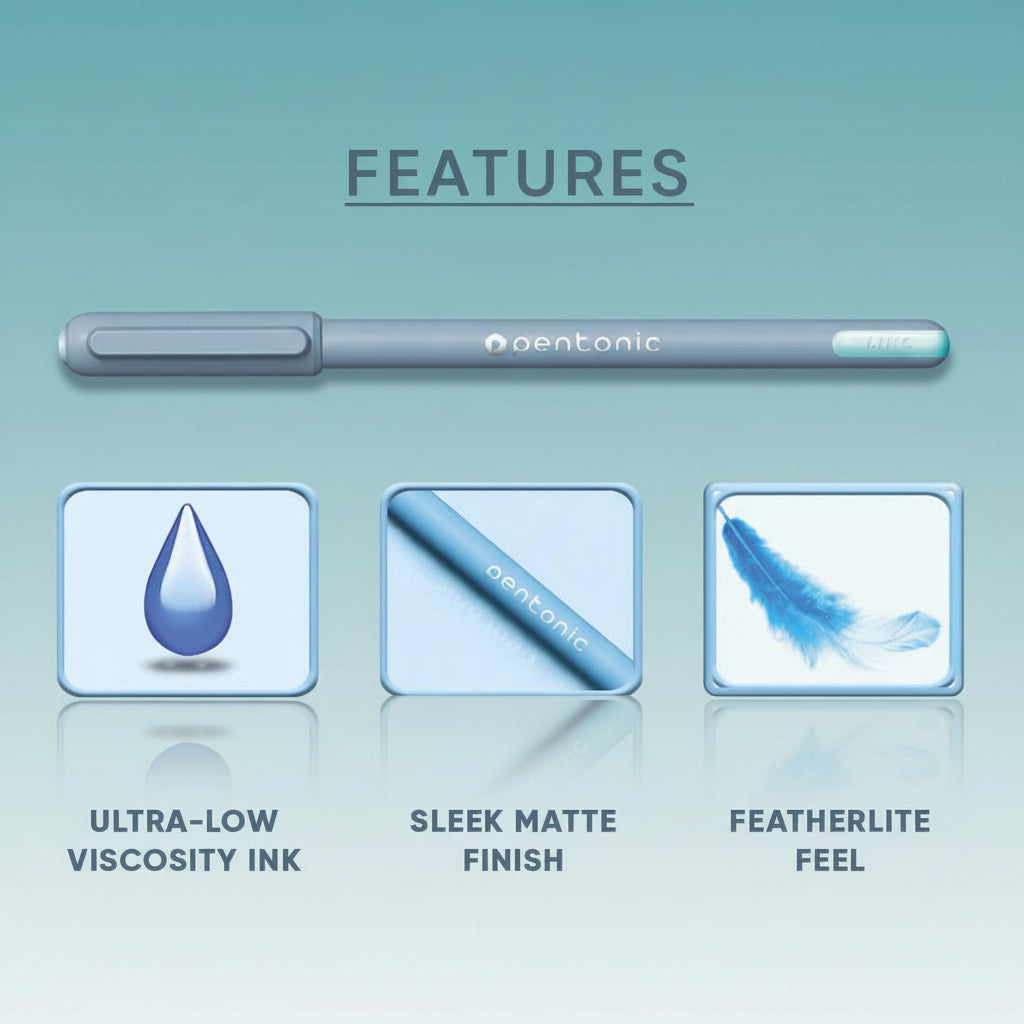 Linc Pentonic Frost Ball Pen 0.7mm (Assorted) by Gifthubmart
