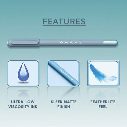 Linc Pentonic Frost Ball Pen 0.7mm (Assorted) by Gifthubmart