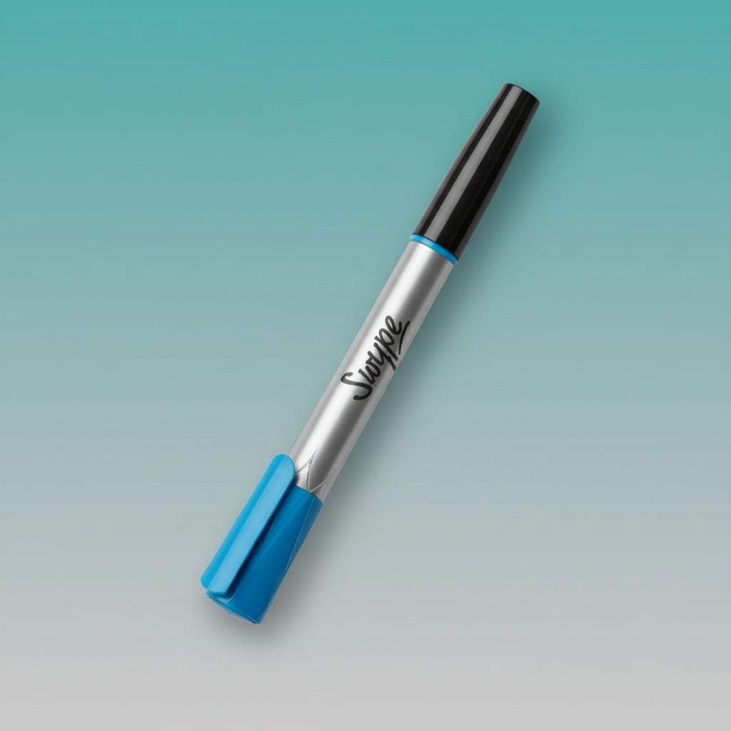 Linc Swipe Permanent Marker Blue by Gift Hub Mart