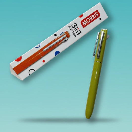 Link Morris 3 in 1 Ball Pen by Gifthubmart