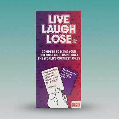 Live Laugh Lose 17+ by Gift Hub Mart