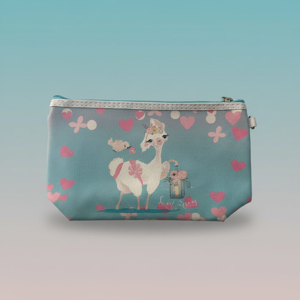 Llama Printed Pouch by Gifthubmart