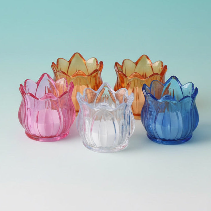 Lotus Glass Led Light by Gift Hub Mart