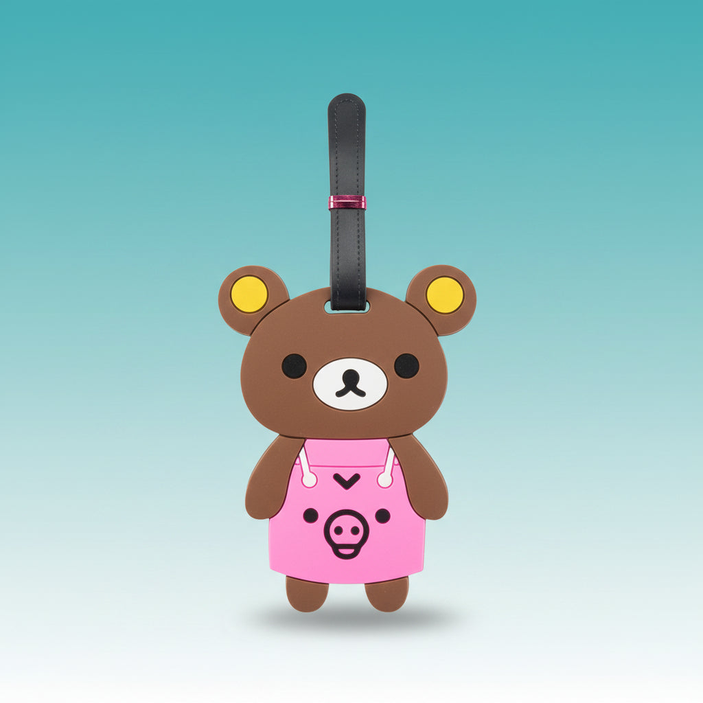 Luggage Tag Bear by Gift Hub Mart