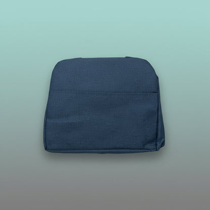 Lunch bag Gift Hub Mart GBT51076, dark navy blue, in clear plastic packaging