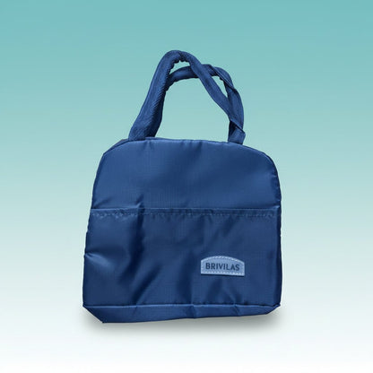 Lunch Bag GBT51082 by Gift Hub Mart in blue, compact insulated tote, Uncategorized