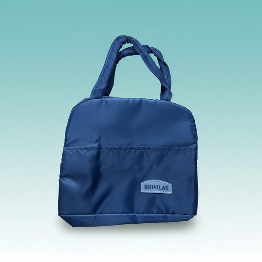 Lunch Bag GBT51082 by Gift Hub Mart in blue, compact insulated tote, Uncategorized