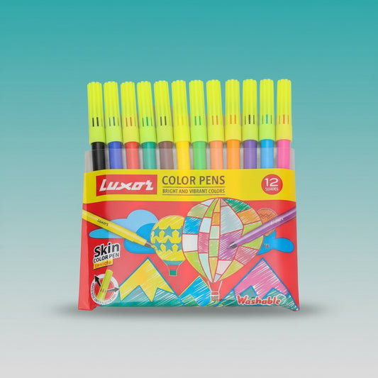 Luxor Colour Pens 12 by Gifthubmart
