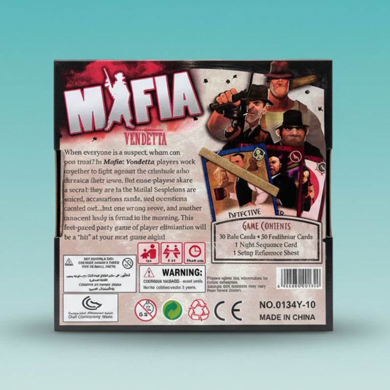 MAFIA VENDETTA Card Game by Gift Hub Mart