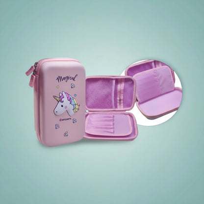 Magical Unicorn Broad Pencil Case by Gift Hub Mart