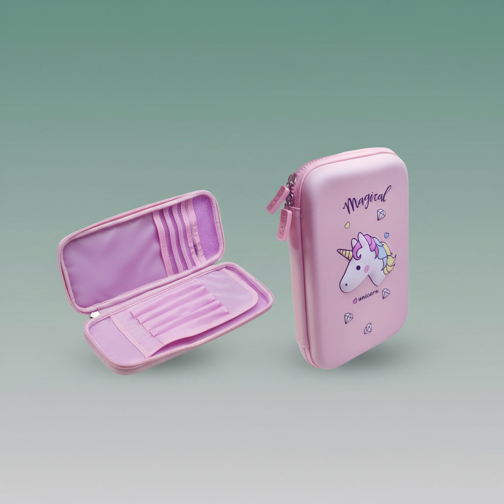 Magical Unicorn Broad Pencil Case by Gift Hub Mart