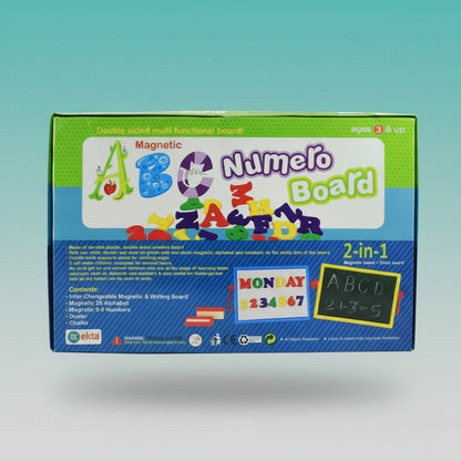 Magnetic Number Board Ekta by Gifthubmart
